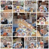3월12일 꽃한다발(스티커모자이크) 