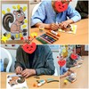 12월 22일 작업요법활동(다람쥐 클레이로 꾸미기)