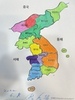 6월 9일 회상활동(한반도 지도)