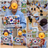 [3월 3일] 인지미술활동 태극기 휘날리며